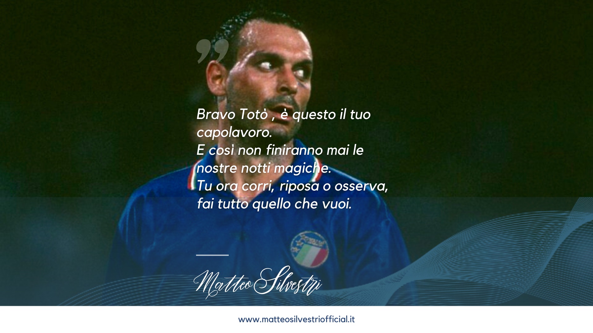 Matteo Silvestri - Bravo Totò, è questo il tuo capolavoro